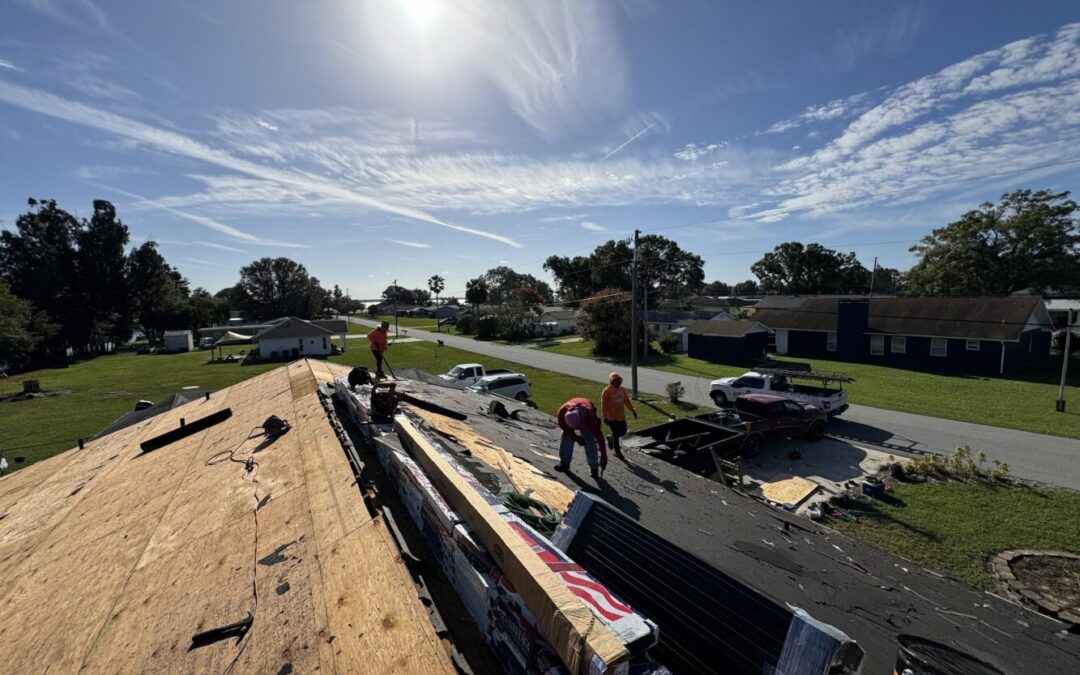 American Roofing FL, repairing roof in Tampa