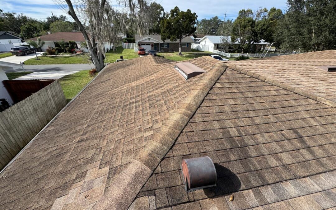 Roofers in osceola county installing new hip roof